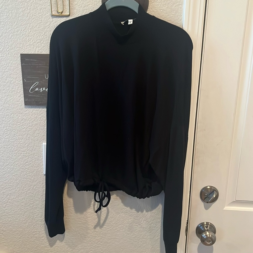 Black mock neck Sweater